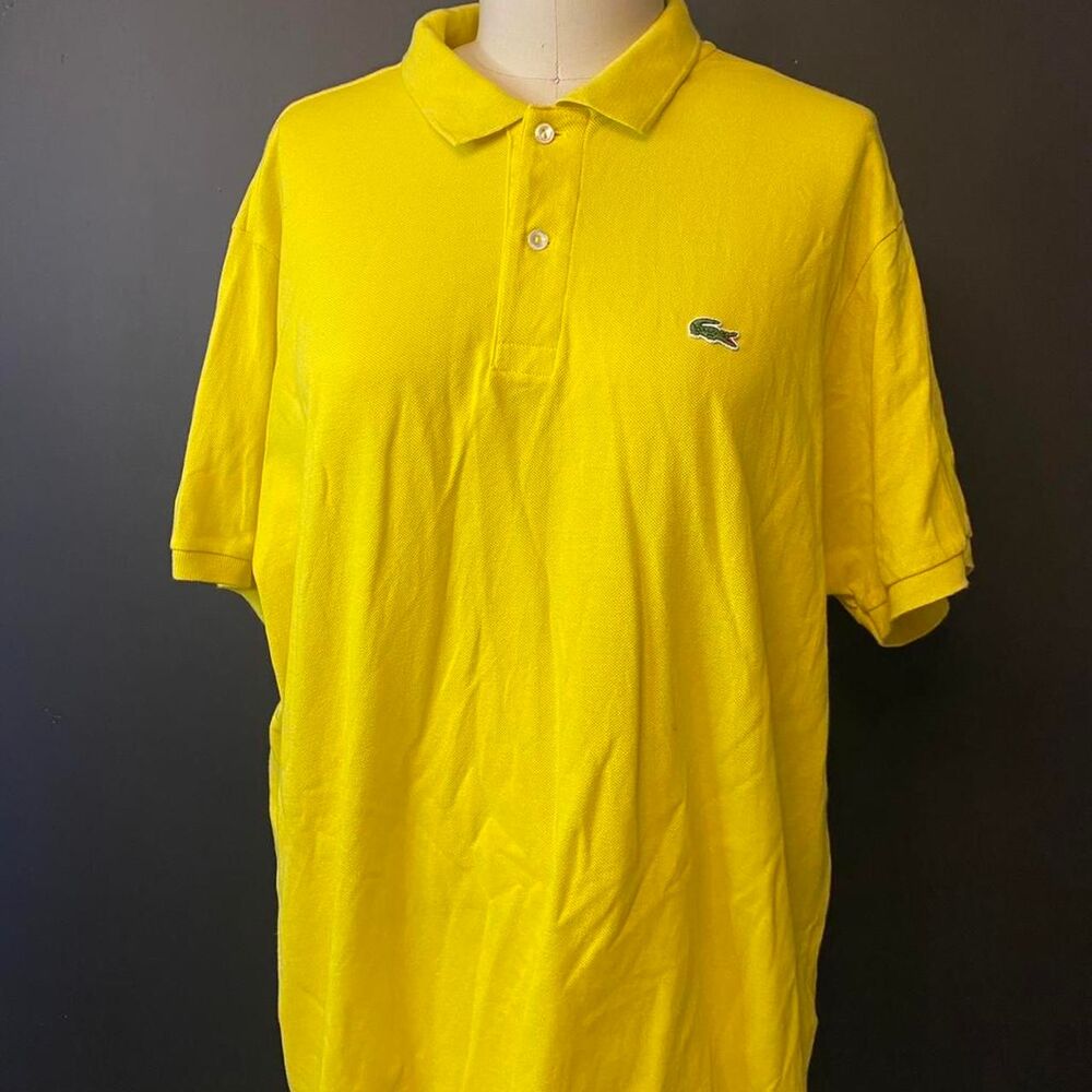 Lacoste Men's Yellow Polo-shirts